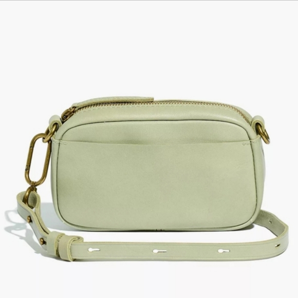 Madewell Handbags - Madewell Mini Crossbody Bag - sage green - NEW with tags detached